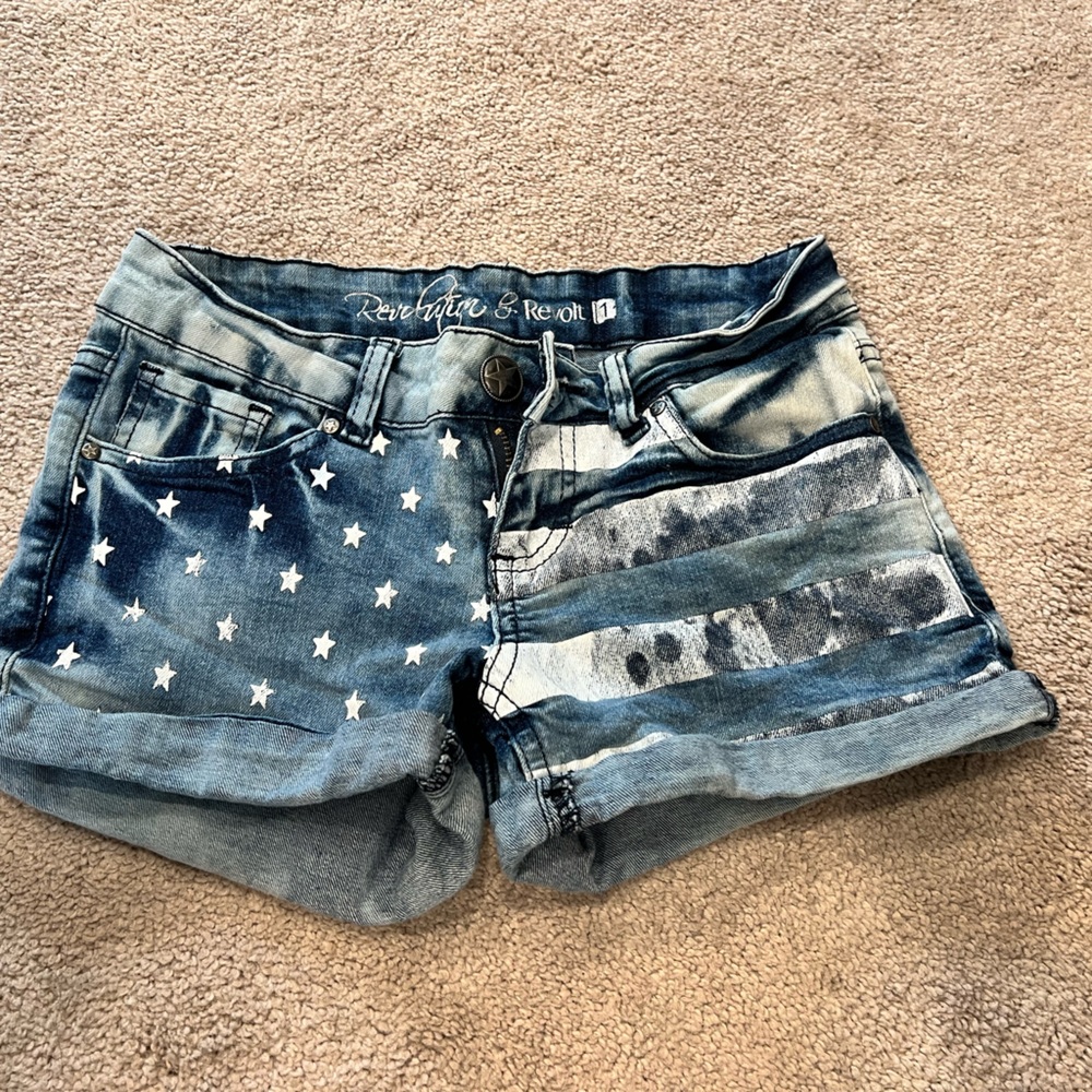 American flag shorts